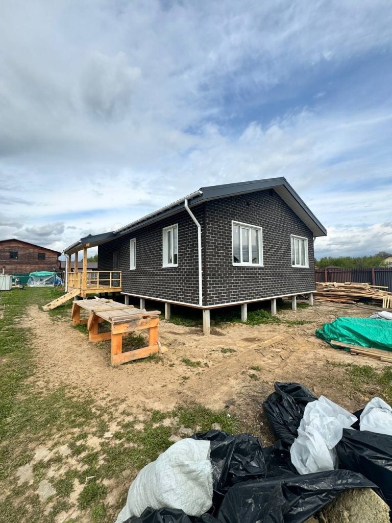 Каркасный дом в Герцена — 106 м²